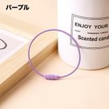 ワイヤーキーホルダー 5個セット ネジ式 | PlusNao | 詳細画像12 