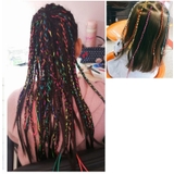 編込み用ヘアリボンセット ヘアゴム ヘアロープ | PlusNao | 詳細画像2