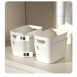 収納バスケット プラスチック製 蓋なし | PlusNao | 詳細画像7