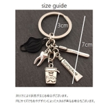 キーリング キーホルダー バッグチャーム | PlusNao | 詳細画像5 