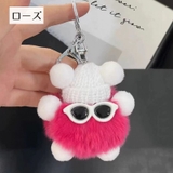 キーホルダー フェイクファー バッグチャーム | PlusNao | 詳細画像12 