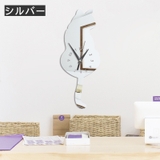 壁掛け時計 ウォールクロック ミラー | PlusNao | 詳細画像4 