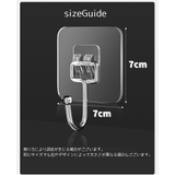 ウォールフック 壁掛けフック 10個セット | PlusNao | 詳細画像12