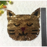 スパンコールワッペン 色が変わる ネコ | PlusNao | 詳細画像10 