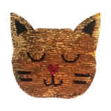 スパンコールワッペン 色が変わる ネコ | PlusNao | 詳細画像2 