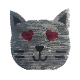 スパンコールワッペン 色が変わる ネコ | PlusNao | 詳細画像3 