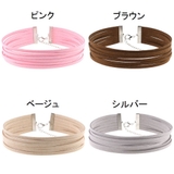 チョーカー フェイクレザーネックレス チョーカーネックレス | PlusNao | 詳細画像4 