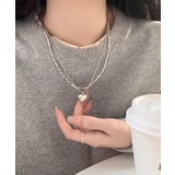 ハートヘッド ダブル ネックレス | Pumpkin Port | 詳細画像3