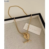 ゴールド | ハート×チェーンネックレス | Pumpkin Port