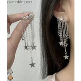 Many Star フリンジロングピアス | Pumpkin Port | 詳細画像1