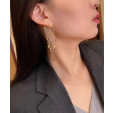 Many Star フリンジロングピアス | Pumpkin Port | 詳細画像2