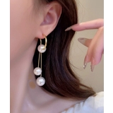 トリプルパール ロングピアス | Pumpkin Port | 詳細画像6