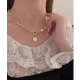 パール×チェーンネックレス | Pumpkin Port | 詳細画像3