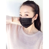 ブラックマスク 5枚SET ファッションマスク 使い捨て 黒 メンズ #A44 | RAiseNsE  | 詳細画像2 