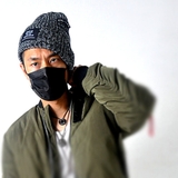 ブラックマスク 5枚SET ファッションマスク 使い捨て 黒 メンズ #A44 | RAiseNsE  | 詳細画像3 