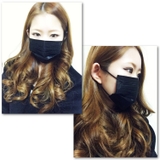 ブラックマスク 5枚SET ファッションマスク 使い捨て 黒 メンズ #A44 | RAiseNsE  | 詳細画像9 