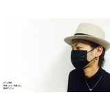 ブラックマスク 5枚SET ファッションマスク 使い捨て 黒 メンズ #A44 | RAiseNsE  | 詳細画像17 