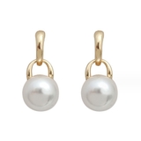 ゴールド | フェイクパール ピアス 韓国ファッション | RAKUku