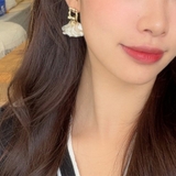 花びらのドロップ ピアス 韓国ファッション | RAKUku | 詳細画像7 