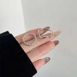 リングセット 2個セット シルバー レイヤードリング | RAKUku | 詳細画像3 