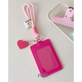 ピンク | 5color カードケース フォトカードケース | RAKUku