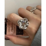 フラワー | フラワー ウェーブ オープンリング | RAKUku