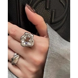 フラワー ウェーブ オープンリング | RAKUku | 詳細画像3 