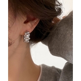 ウェーブピアス フープピアス | RAKUku | 詳細画像3 