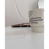 2連ネックレス 2重 ダブル しずく ボールチェーン | RAKUku | 詳細画像2 