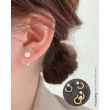 パールフープピアス 両耳用 | RAKUku | 詳細画像1 