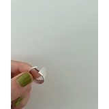 アシメントリー | クロスオーバー アシメントリー オープンリング シルバーリング | RAKUku