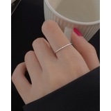 ワンストーンリング オープンリング シルバー ゴールド  | RAKUku | 詳細画像2 