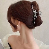 春 夏 リボン シルバー バンズクリップ 韓国ファッション | RAKUku | 詳細画像2