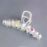 シルバー | 春 夏 ヘアクリップ バンズクリップ 韓国ファッション | RAKUku