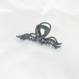 ブラック | シンプル ヘアクリップ バンズクリップ 韓国ファッション | RAKUku