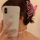 春 夏 シンプル ピンク ヘアクリップ バンズクリップ 韓国ファッション | RAKUku | 詳細画像2 