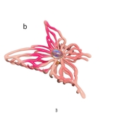ピンク | 春 夏 シンプル ピンク ヘアクリップ バンズクリップ 韓国ファッション | RAKUku