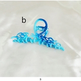 ブルー | シンプル ヘアクリップ バンズクリップ 韓国ファッション | RAKUku