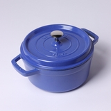 【リユース品】STAUB | ピコ・ココット ラウンド 22cm ブルーベリー | ReLIKE | 詳細画像1