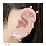 チャーム0019 イニシャル シルバー | ボディピアス専門店凛RIN | 詳細画像4