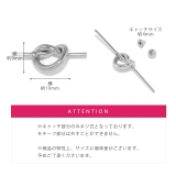 軟骨ピアス ノットデザイン結び目 シンプルオシャレインダストリアル | ボディピアス専門店凛RIN | 詳細画像10