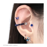軟骨ピアス 天然石ビーズ ナチュラルストーンカラフル | ボディピアス専門店凛RIN | 詳細画像9