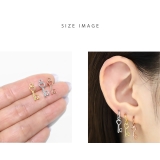 ボディピアス 鍵 ハート | ボディピアス専門店凛RIN | 詳細画像7 