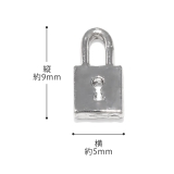 チャーム key鍵錠前 パドロックアレンジパーツカスタマイズピアスボディピアス | ボディピアス専門店凛RIN | 詳細画像12 