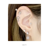 チャーム key鍵錠前 パドロックアレンジパーツカスタマイズピアスボディピアス | ボディピアス専門店凛RIN | 詳細画像9 