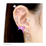 軟骨ピアス チャーム 14G | ボディピアス専門店凛RIN | 詳細画像4