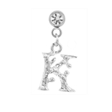 シルバー・K | ボディピアス イニシャル 頭文字 | ボディピアス専門店凛RIN