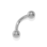 6mm×3mm | へそピアスボディピアス 定番 ヘソピアスへそピバナナバーベル | ボディピアス専門店凛RIN