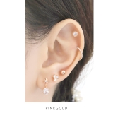 2個セットセグメントリング 軟骨ピアス 24K | ボディピアス専門店凛RIN | 詳細画像11
