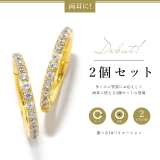 2個セットセグメントリング 軟骨ピアス 24K | ボディピアス専門店凛RIN | 詳細画像2